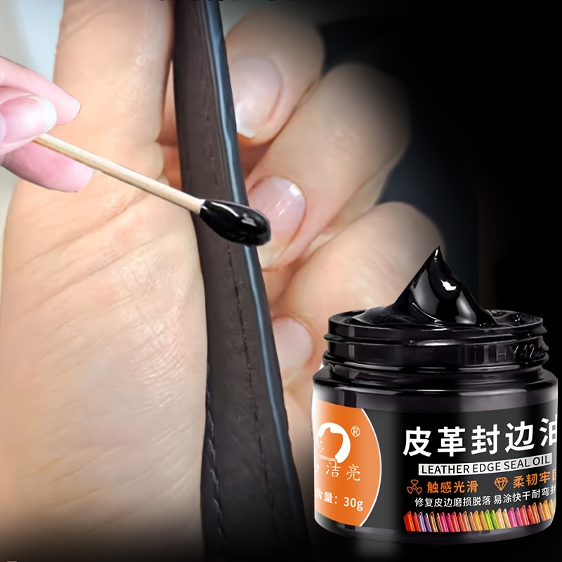 Leather Shoe Polish - طقم زيت حافة جلدية 30 جرام