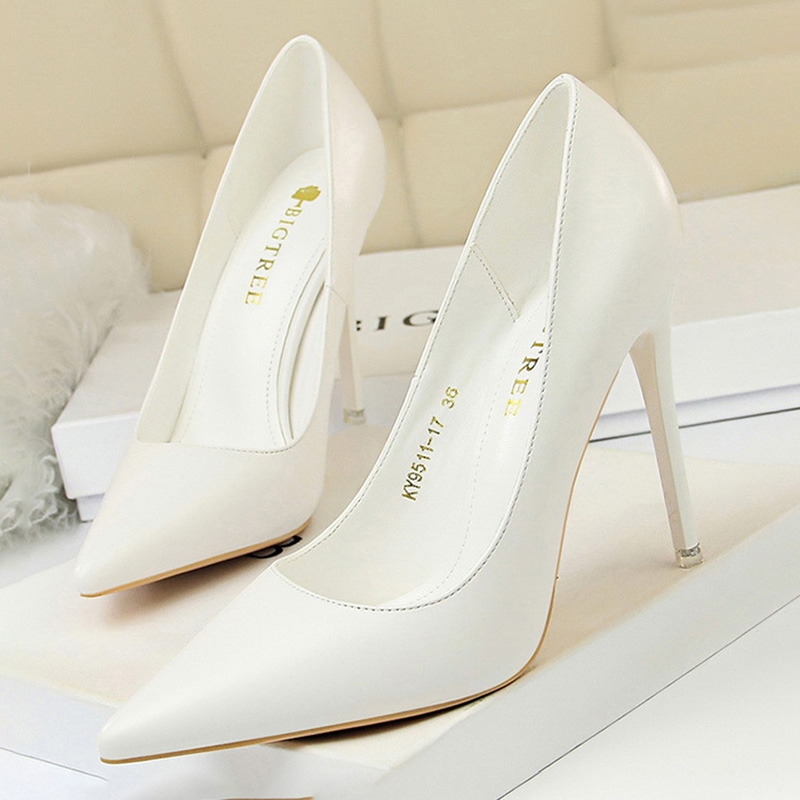 BIGTREE أحذية النساء مضخات كعو - مراجعة Shoe Tree وسعره